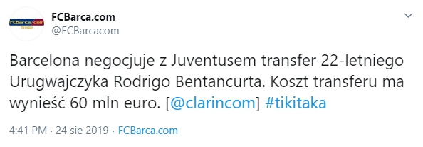 Barcelona NEGOCJUJE z Juventusem transfer pomocnika